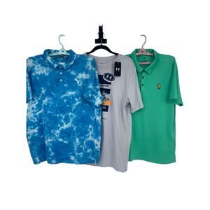 3 Mens Golf Polo/ Tshirt bundle box